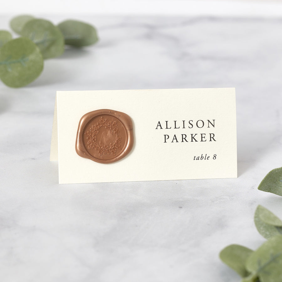 Wax Seal Place Card